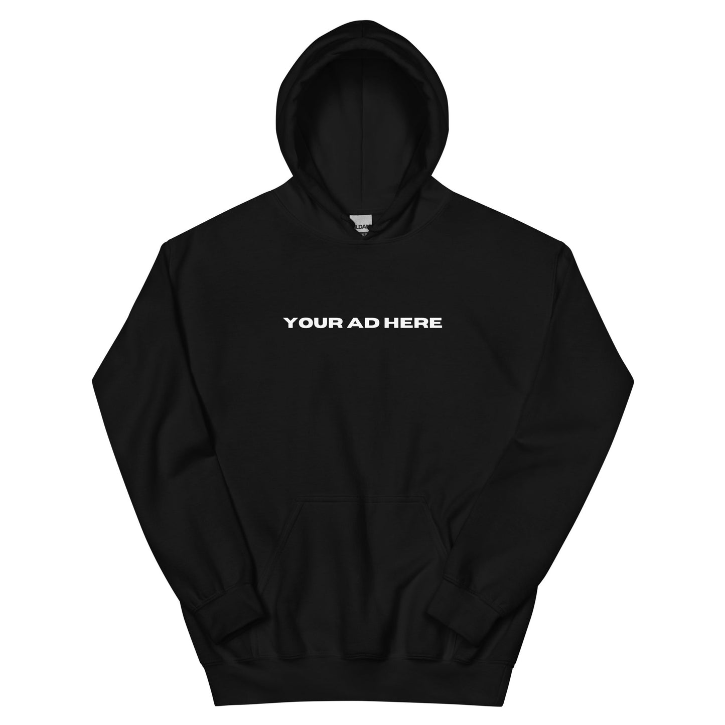 'YOUR AD HERE' Hoodie - unspiral